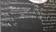 Földes Józsi Bisztrója - Újbuda Budapest - Étlap/itallap