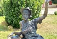 Fontana-szobor Szarvas