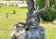 Fontana-szobor Szarvas