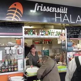 Frissensült Halak - Fehérvári úti Vásárcsarnok Budapest - Külső kép