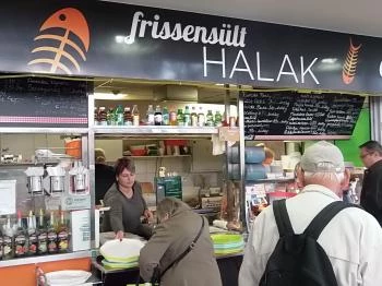 Frissensült Halak - Fehérvári úti Vásárcsarnok Budapest