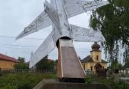 Gagarin-mellszobor Gyulaháza