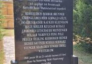 Ganna németajkú lakossága elűzetésének emlékműve Ganna