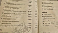 Gasthaus Étterem Szilvásvárad - Étlap/itallap