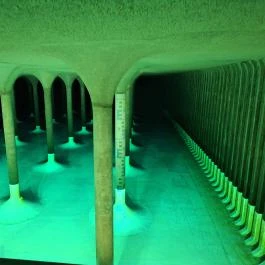 Gellérthegyi víztároló Budapest - Belső