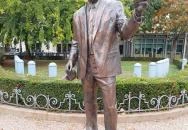 George Bush szobra Budapest