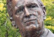 George Bush szobra Budapest