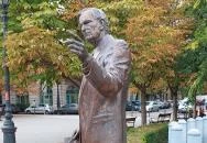 George Bush szobra Budapest