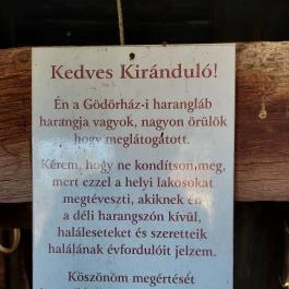 Gödörházi harangláb Magyarszombatfa - Egyéb