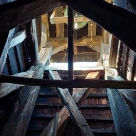 Gödörházi harangláb Magyarszombatfa - Belső