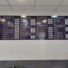 Íze Kebab Budapest - Étlap/itallap