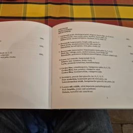 Gólyafészek Vendéglő, Pápa - Étlap/itallap