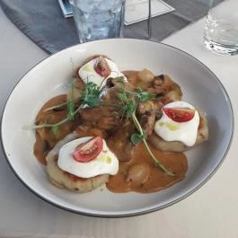 Gomba Étterem & Pizzéria Révfülöp - Étel/ital