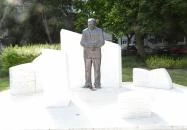 Göncz Árpád szobra Budapest