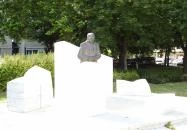 Göncz Árpád szobra Budapest