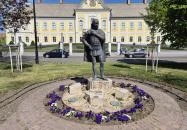 Grassalkovich Antal szobra Hatvan