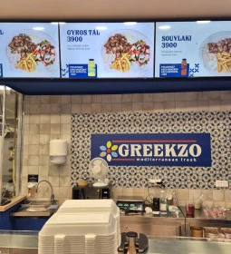 Greekzo görög gyorsétterem - Auchan, Budaörs
