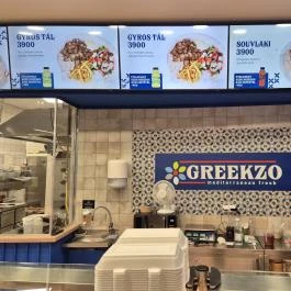 Greekzo görög gyorsétterem - Auchan, Budaörs Budaörs - Belső