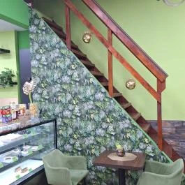 Green Cukrászda Budapest - Belső