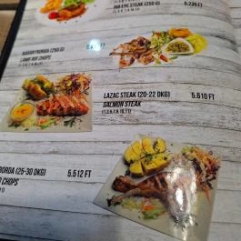 Grill Mánia Budapest - Étlap/itallap