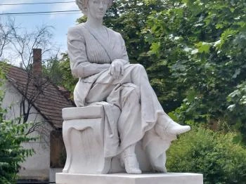 Gróf Apponyi Franciska szobra Fót