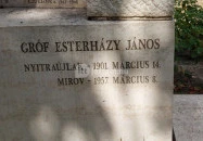 Gróf Esterházy János emlékmű Budapest