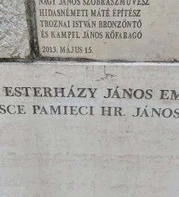 Gróf Esterházy János emlékmű
