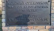 Gyömrői Gyilkosságok Emlékműve Maglód - Egyéb