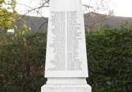 Háborús emlékművek Pilisvörösvár