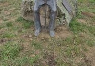 Habsburg Ottó szobra Feked