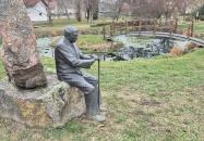 Habsburg Ottó szobra Feked