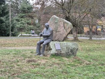 Habsburg Ottó szobra Feked