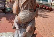 Halas díszkút Tiszaalpár