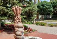 Halas díszkút Tiszaalpár