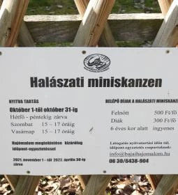 Hajómalom és Halászati mini skanzen