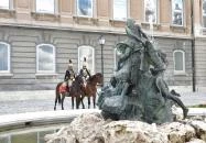 Halászó gyerekek díszkút Budapest