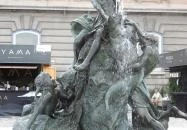 Halászó gyerekek díszkút Budapest