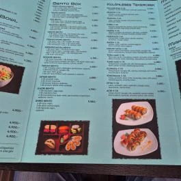 Hanami Bistro Budapest - Étlap/itallap