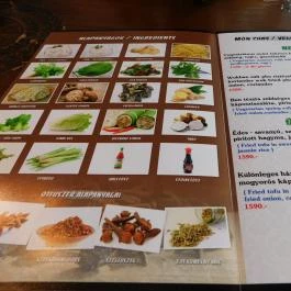 Hanoi Xua Autentikus Vietnámi Étterem, Budapest - Étlap/itallap
