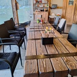 Harcsafészek falatozó, Harsány - Belső