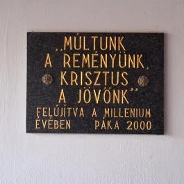 Háromszenteki kápolna Páka - Egyéb