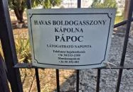 Havas Boldogasszony-kápolna Pápoc