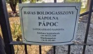 Havas Boldogasszony-kápolna, Pápoc