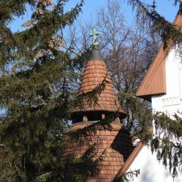 Havas Boldogasszony templom Zebegény - Külső kép