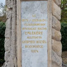 A Hazáért emlékmű, Gyermely - Egyéb