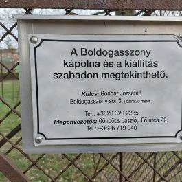 Hédervári Boldogasszony kápolna Hédervár - Egyéb