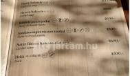 Hegyalja Vendéglő Pázmánd - Étlap/itallap