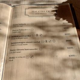 Hegyalja Vendéglő Pázmánd - Étlap/itallap