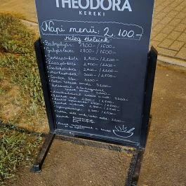 Héliosz-3, Kerekharaszt - Étlap/itallap