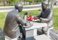 Henryk Slawik és idősebb Antall József Budapest